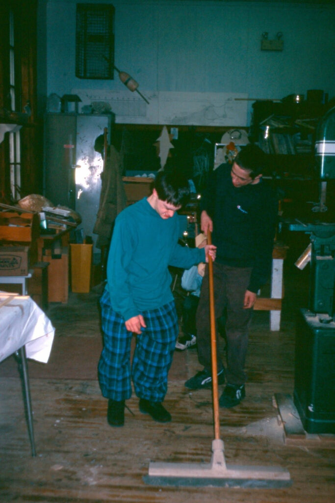 SMEC does not operate group homes. Instead, Adam lives in his own apartment with SMEC's full-time support.